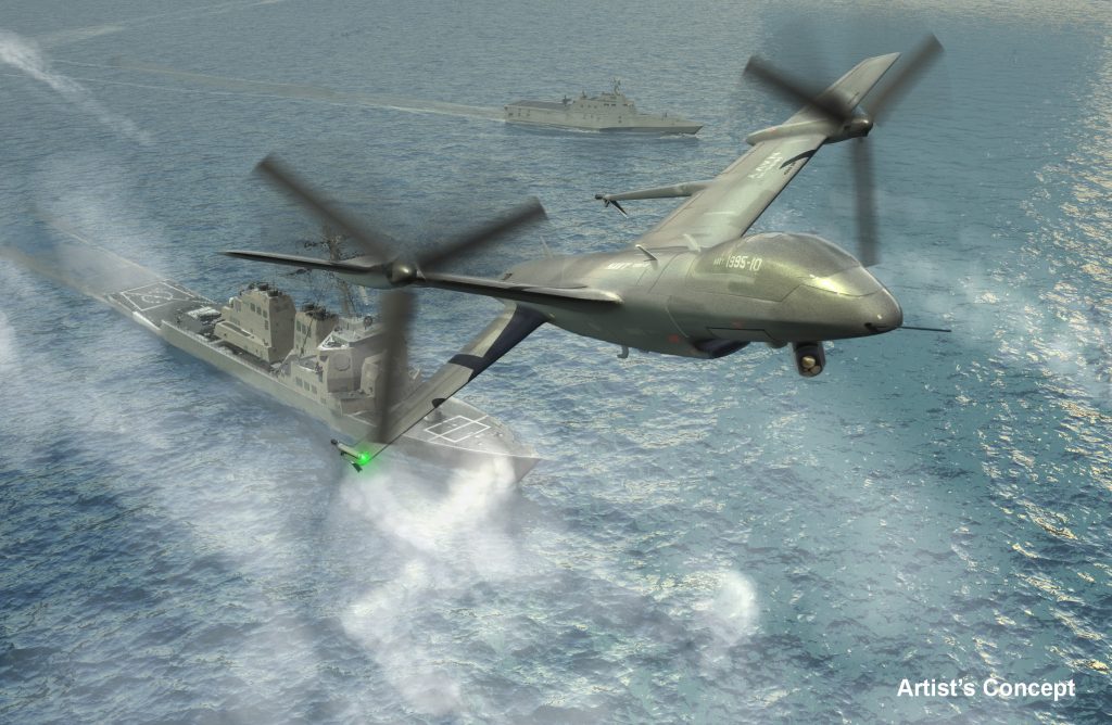 Tern, a joint program between DARPA and the U.S. Navy’s Office of Naval Research (ONR), seeks to enable forward-deployed small ships to serve as mobile launch and recovery sites for medium-altitude, long-endurance unmanned aerial systems (UAS). In an important step toward that goal, DARPA has awarded prime contracts for Phase 2 of Tern to two companies: AeroVironment, Inc. and Northrop Grumman Corp.