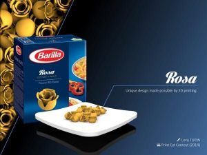 Barilla pasta 3D printer