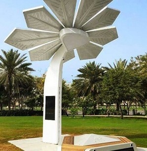 The Smart Palm provides Internet access to Dubai beachgoers.