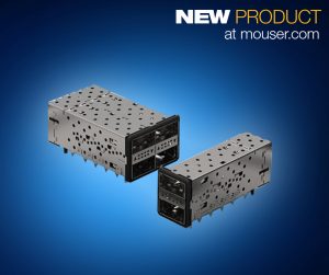 Mouser - TE Connectivity High Signal Integrity Stacked QSFP+ Connector and Cage Assemblies