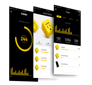 SunPort accompanying app. (Images via SunPort/ Kickstarter)