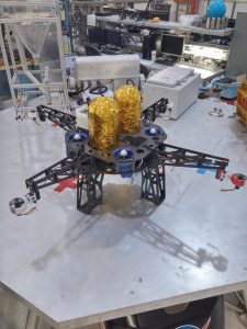 Prototype of Extreme Access Flyer. (Image Credits: NASA/Swamp Works)