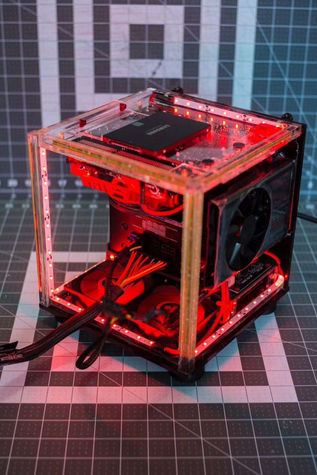 Redstone PC in progress. (Image via Spencer Kern)