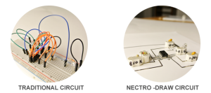 Nectro conductive ink pen comparison. (Image via Nectro/ Kickstarter)