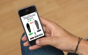 The Digitsole app. (Image via Digitsole)