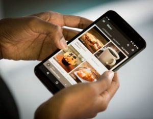 Starbucks' mobile ordering.