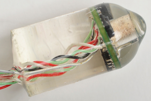 The ingestible sensor. (Image Credit: Albert Swiston/MIT Lincoln Laboratory)