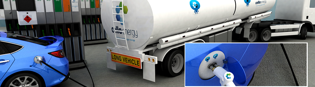 Cella Energy's hydrogen fuels are capable of reduced emissions. (Image Credit: Cella Energy)