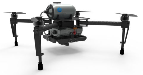 Intelligent Energy's prototype drone. (Image Credit: Business Wire)