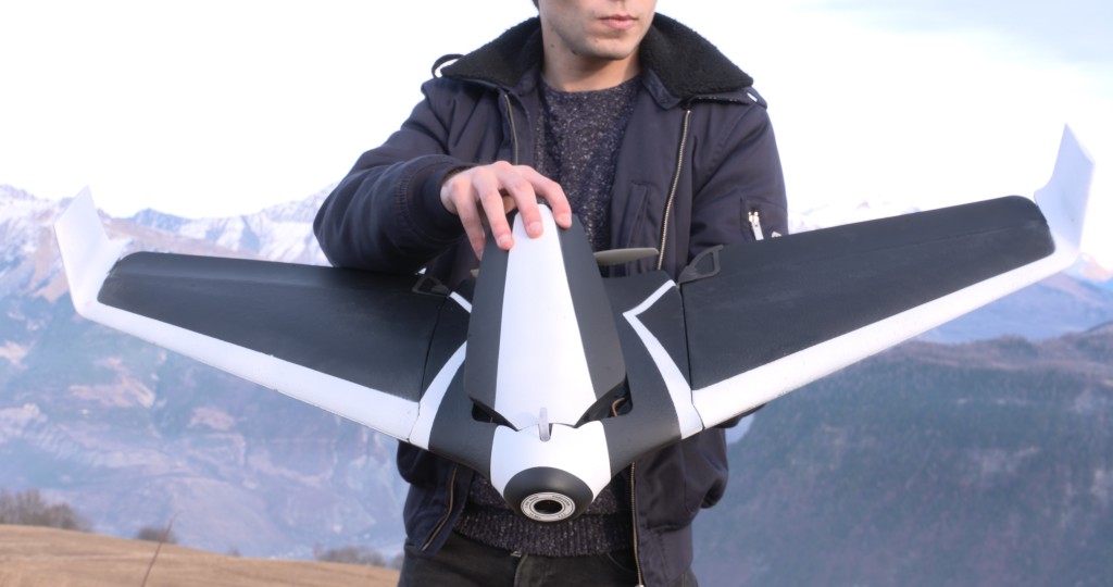 Disco drone. (Image via Parrot)