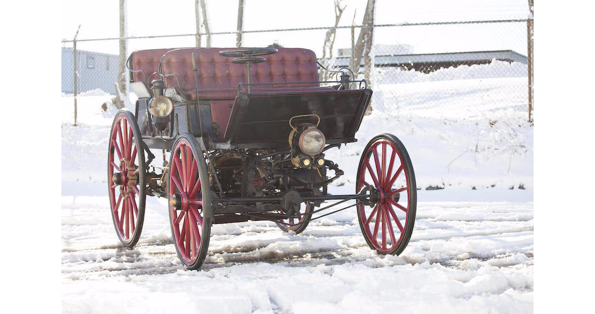 The 1896 Armstrong Phaeton. (Image via Bonhams)
