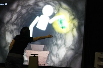 In the MedVR's RERC, researchers develop prototype applications using the Microsoft Kinect, Nintendo Wii Fit and web cams for rehabilitation. (Image via USC MedVR Lab)