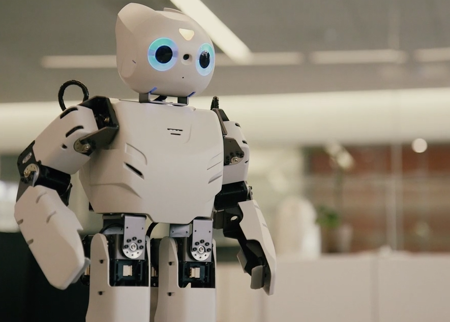 Dr.Park's robotic helper. (Image via George Washington University/Vimeo)