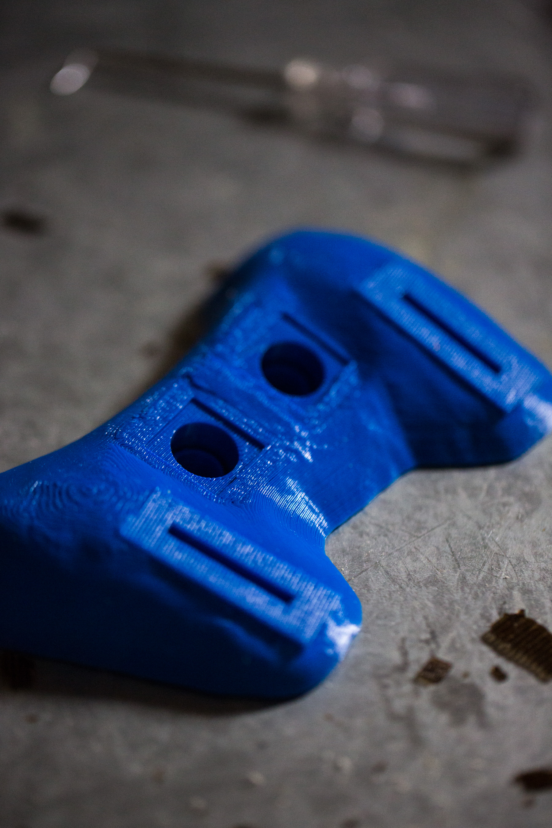 3D printng a remote controller. (Image Credit: Savanna Sorensen/BYU) © BYU PHOTO 2016 All Rights Reserved photo@byu.edu (801)422-7322