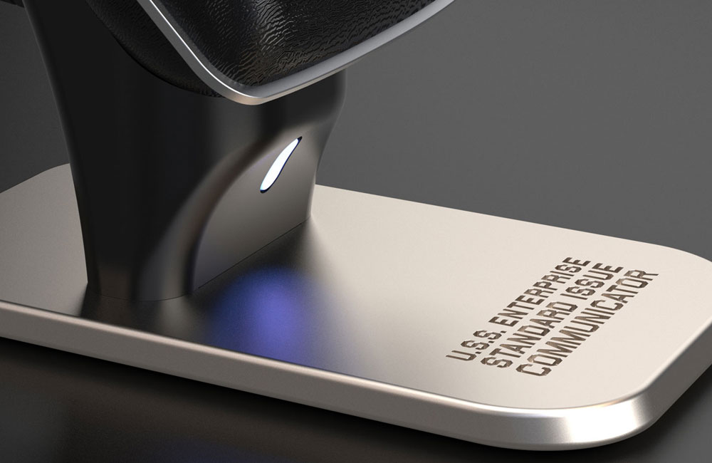 Star Trek TM: The Original Series Bluetooth® Communicator Prop Replica. (Image via The Wand Company)