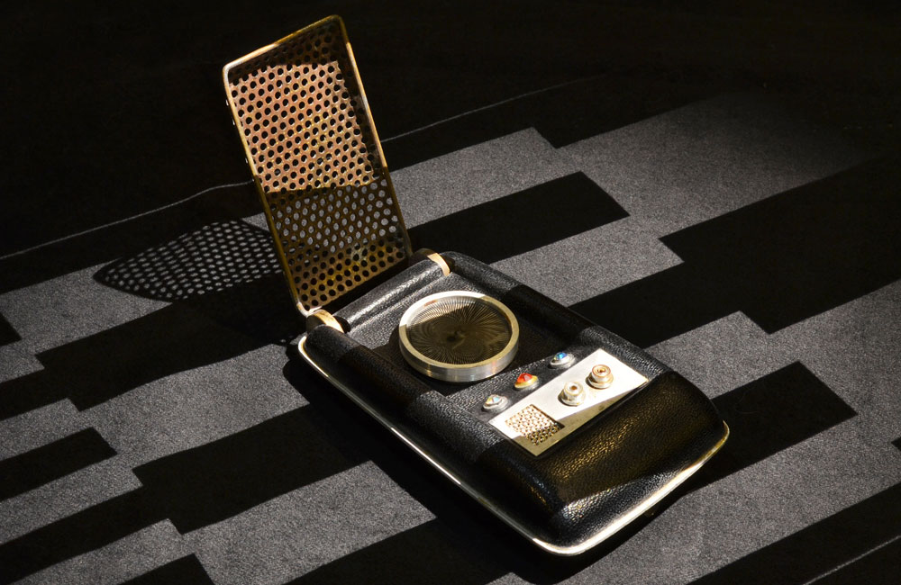 Star Trek TM: The Original Series Bluetooth® Communicator Prop Replica. (Image via The Wand Company)