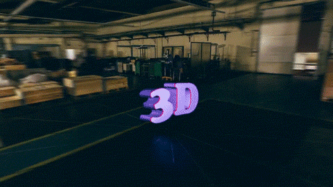 Holopainting. (Image via Raspberry Pi)
