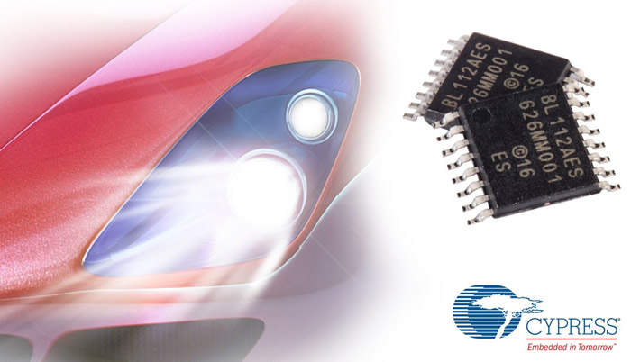Cypress Automotive Headlight LED Driver