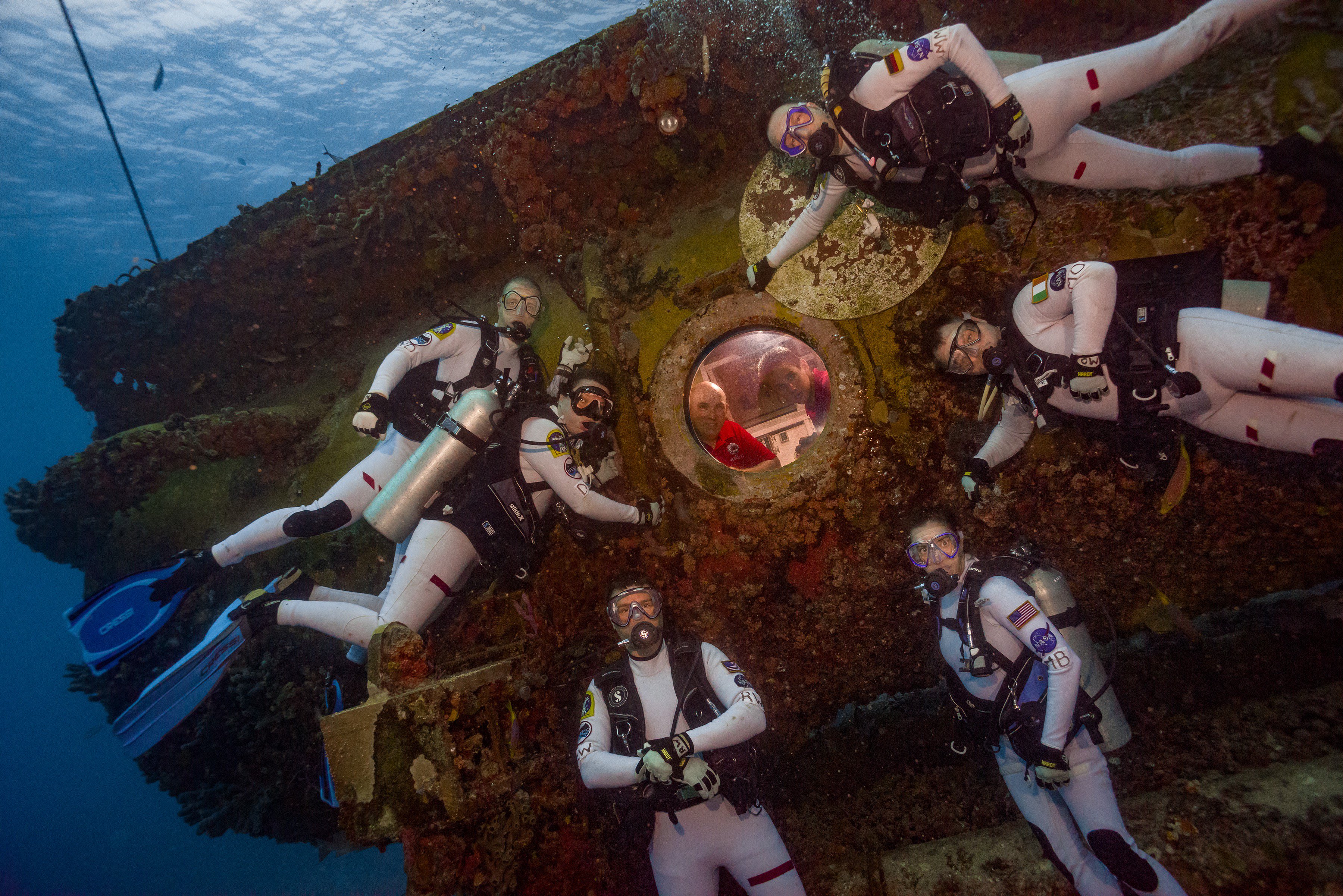 NEEMO crew. (Image via NASA)