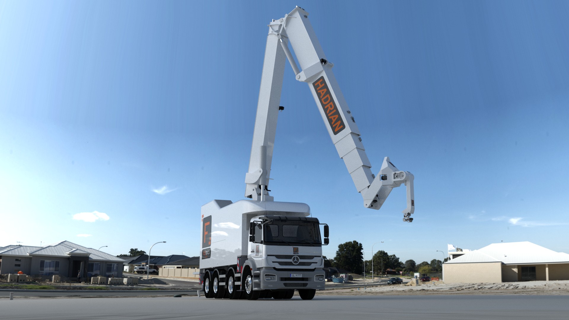 Hadrian X. (Image via Fastbrick Robotics)