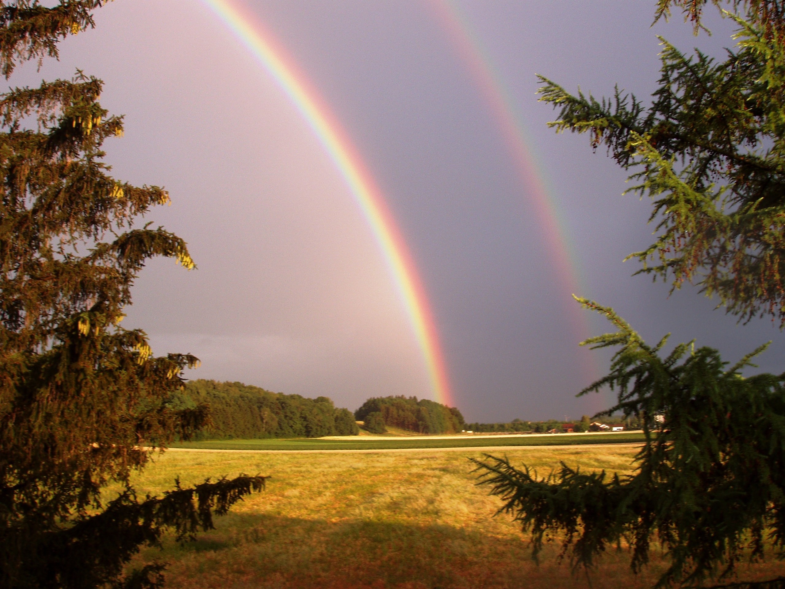 Double rainbow Double rainbow