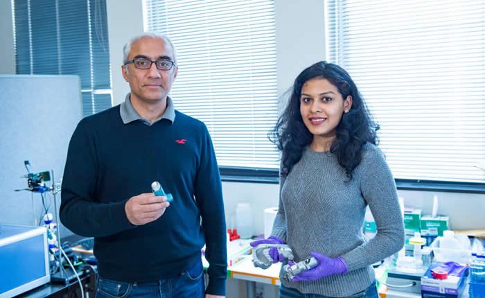 Rice University Scalable Health Lab researchers Ashutosh Sabharwal and Rajoshi Biswas