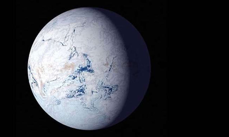 Snowball Earth caused by perfect storm of fire and ice