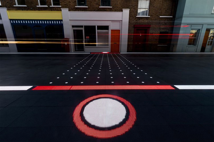 digitized zebra crossing