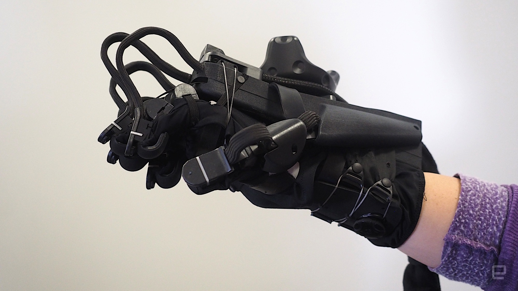 Getting touchy feely with haptic virtual reality gloves