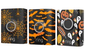 3 spooky faceplates for the Amazon Ring Video Doorbell