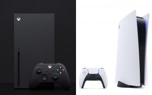 microsoft's xbox series x compared to sony's Phe playstation 5