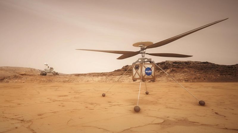 Mars Ingenuity Helicopter. Image Credit: NASA