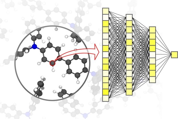 Neural networks enable precise simulations in material science -- down to the level of individual atoms. Credit Pascal Friederich