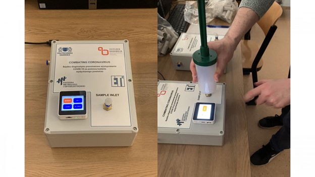 In Review of Scientific Instruments, researchers at Gdańsk University of Technology describe a measurement device designed to analyze air samples containing various volatile organic compounds. Credit: Kwiatkowski, Drozdowska, and Smulko