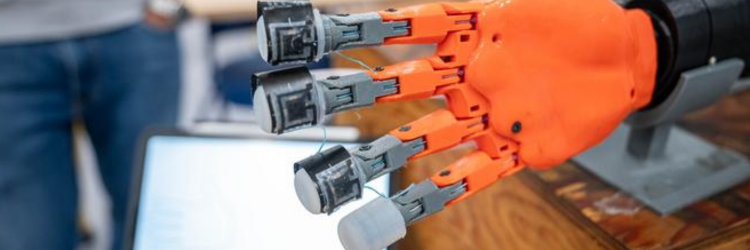 EEDI-robot prosthetic skin