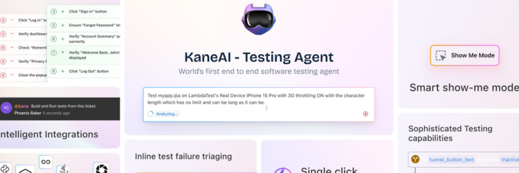EEDI – LambdaAI’s testing agent KaneAI