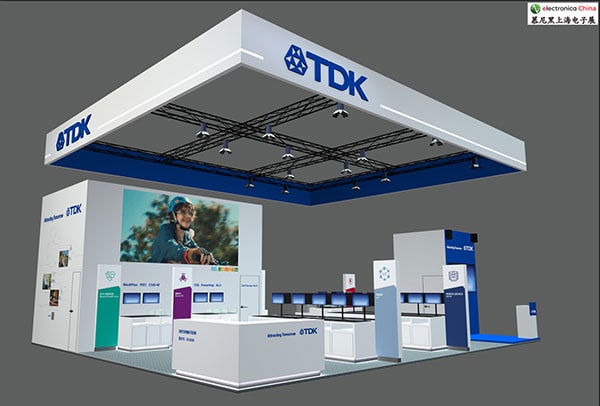 Exhibition: TDK showcases its broad and innovative product portfolio of electronic components, solutions and systems at electronica China 2024