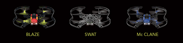 Part of Parrot's Airborne Drone's collection. 