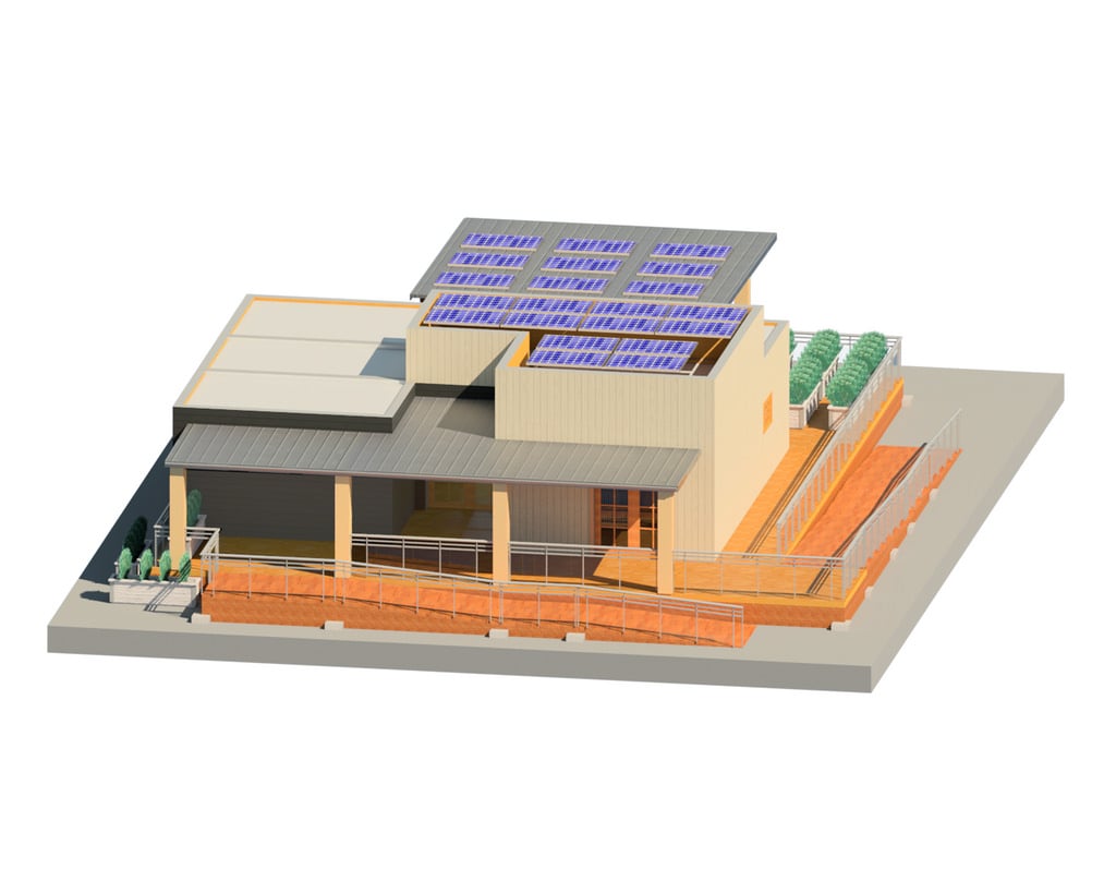 The Harmony House. (Image via Team Tennessee)