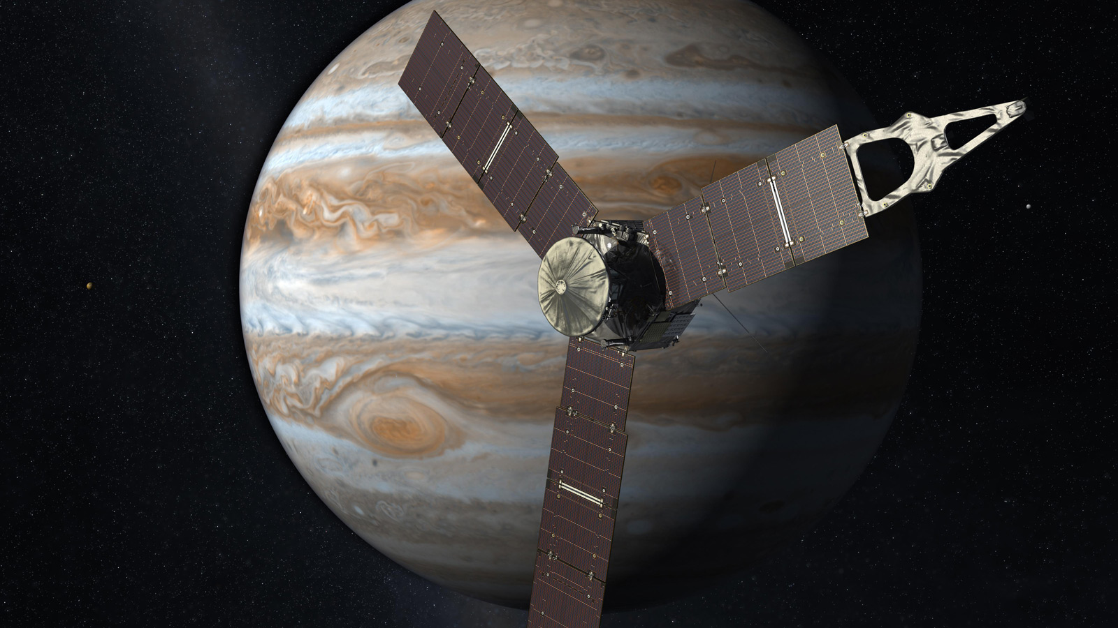 NASA's Juno Spacecraft. (Image Credit: NASA/JPL-Caltech)