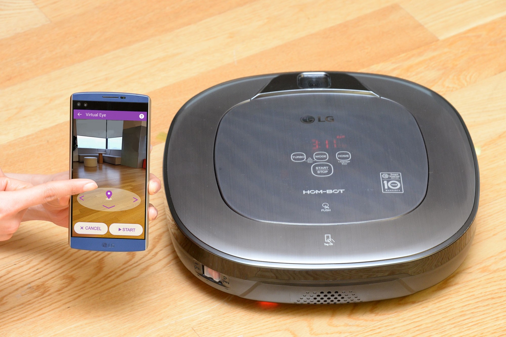 LG's HOM-BOT Turbo+. (Image Credit: LG)