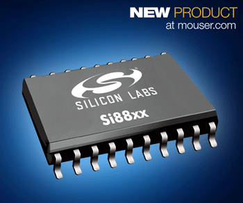 Dual Isolation plus DC-DC Converter in Silicon Labs Si88x2x Modules Now at Mouser Electronics
