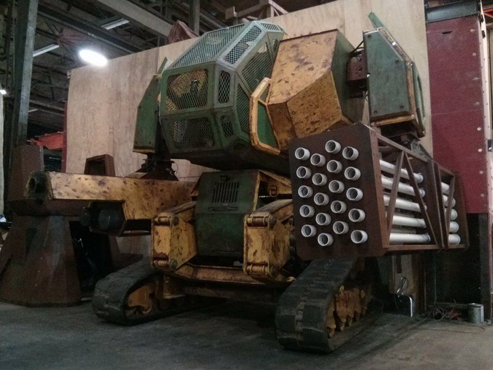 Missile launcher robot by MegaBots. (Image via MegaBots/ Facebook)