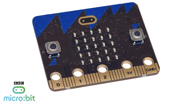 The BBC micro:bit. (Image via BBC)