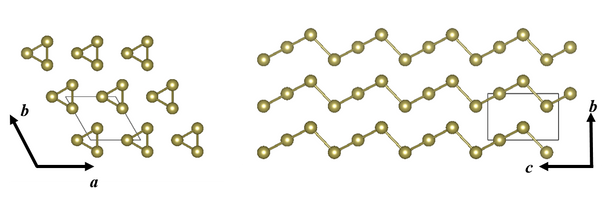 Crystal structure of tellurium